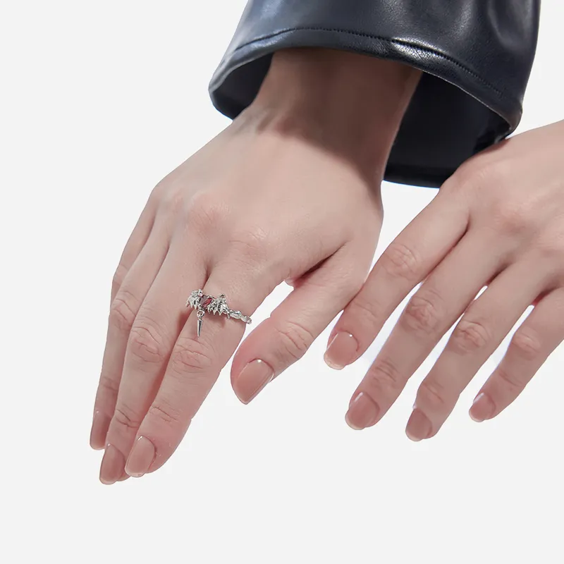 Masw Copper Alloy Rings Women's-4
