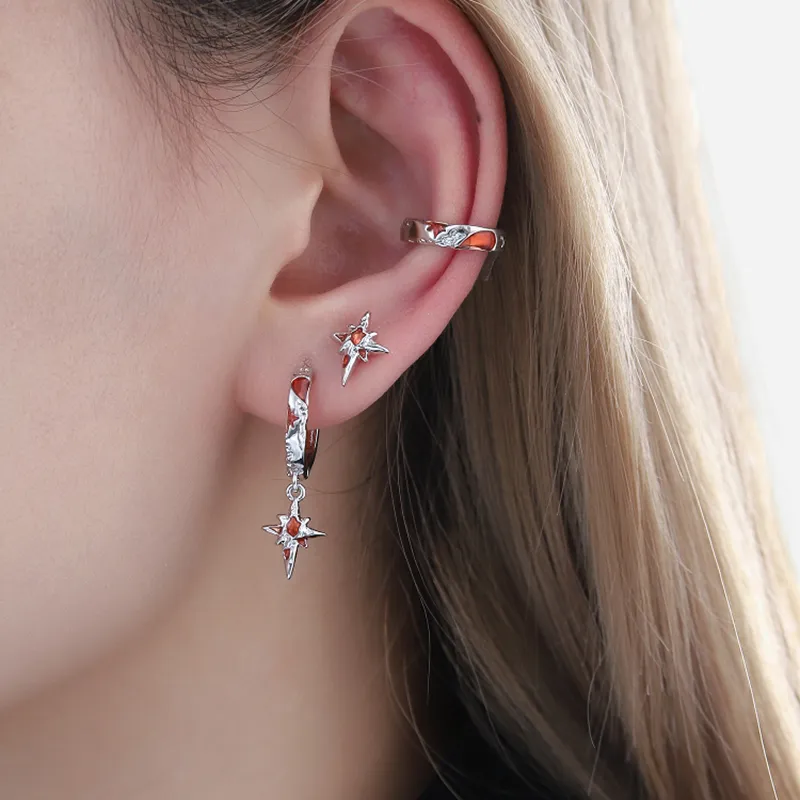 Masw Copper Alloy Earrings Women's-4