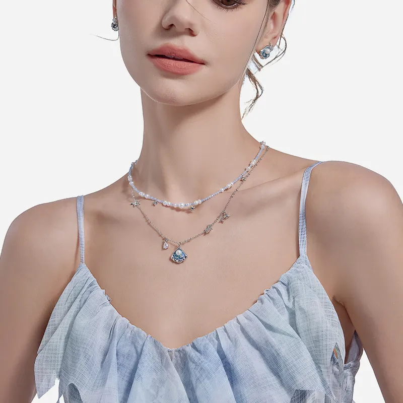 Masw Copper Alloy Necklaces Women's-2