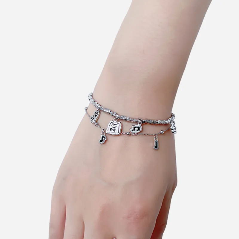 Masw Quirky Niche Premium Feel Slide Out Bracelets Unisex-1