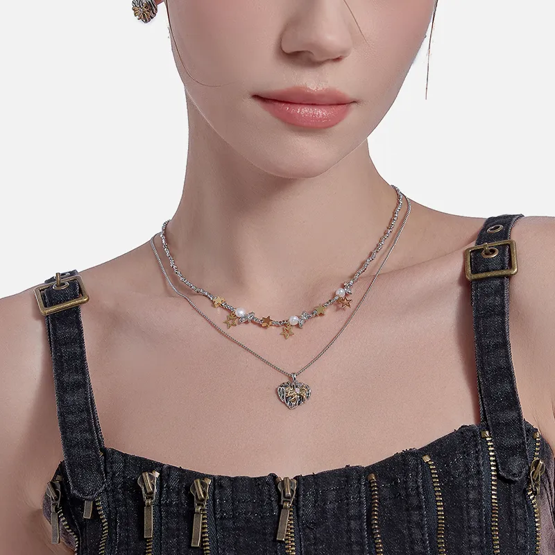 Masw Copper Alloy Necklaces Women's-2