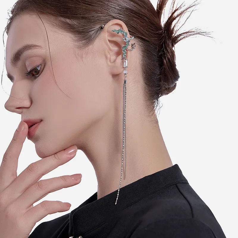 Masw Copper Alloy Clip On Earrings Women's-3