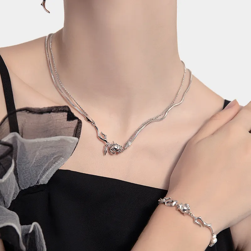 Masw Gold Plated Copper Necklaces Women's-1