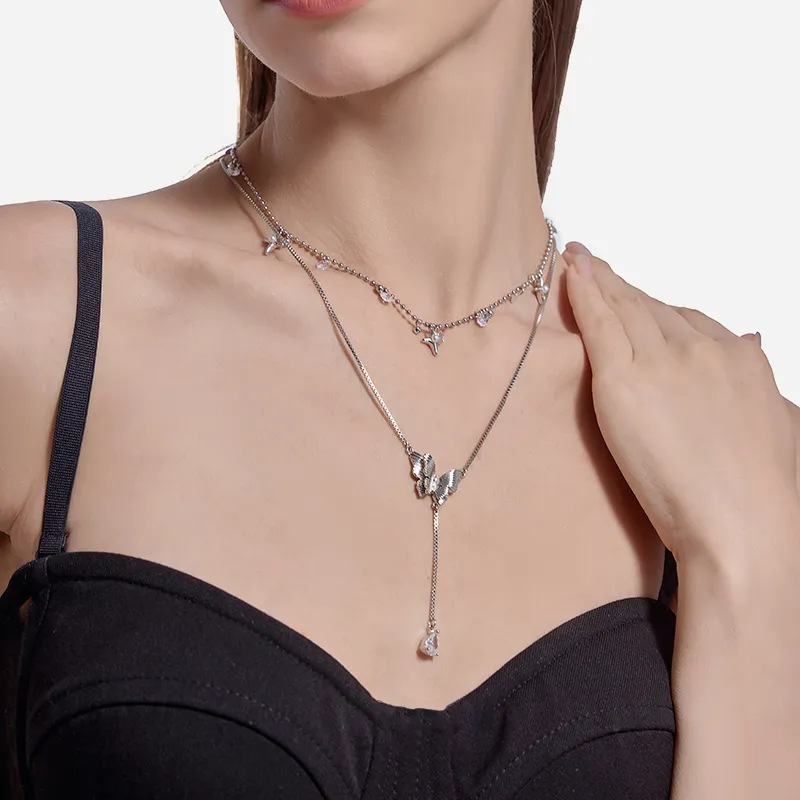 Masw Copper Alloy Necklaces Women's-4