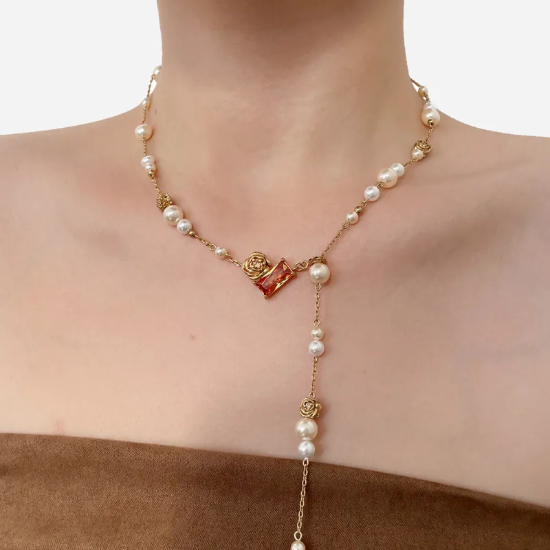 Masw Copper Alloy Necklaces Women's-2