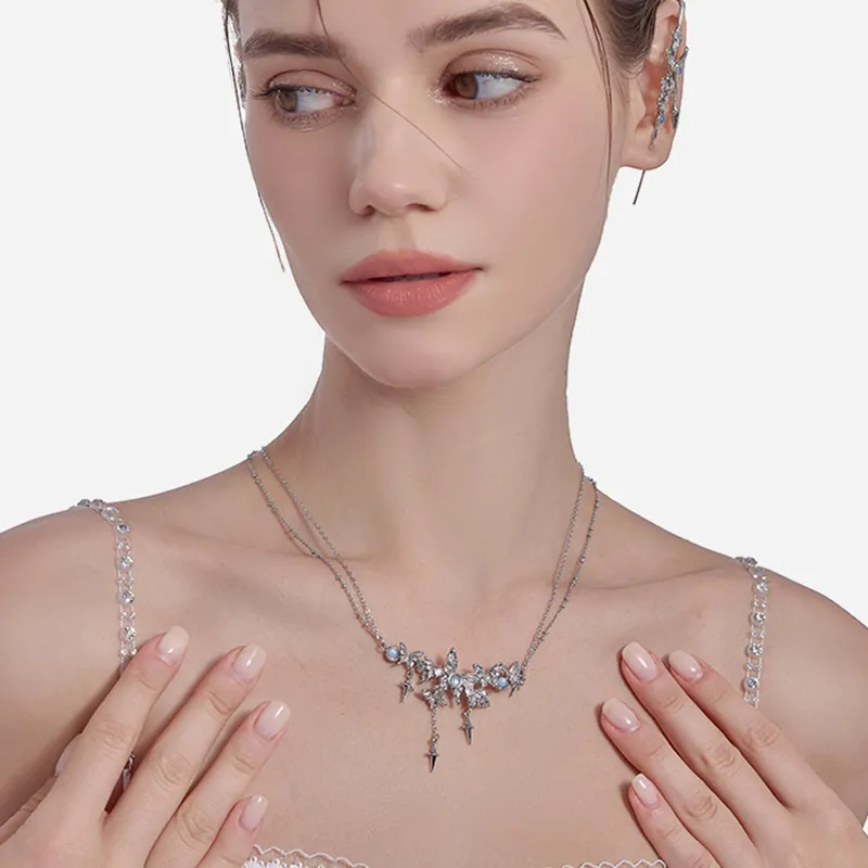 Masw Gold Plated Copper Necklaces Women's-2