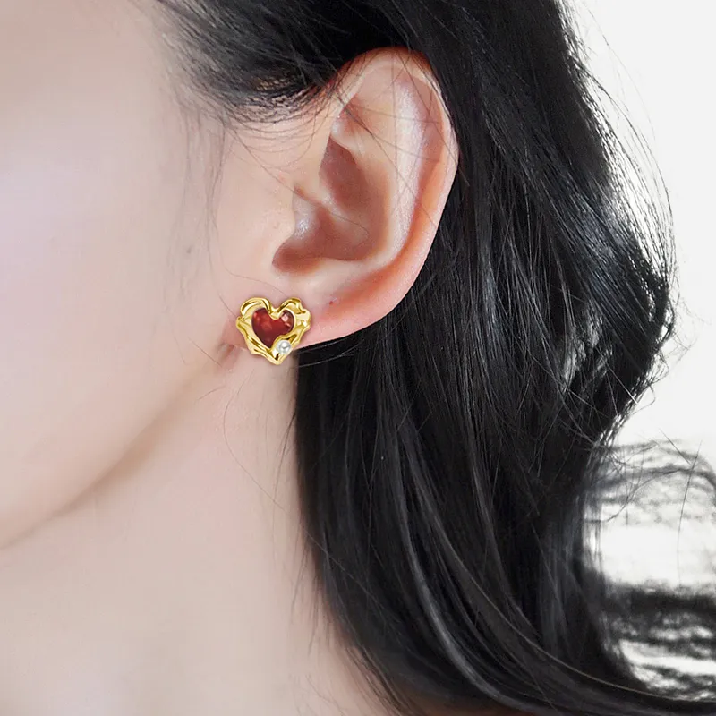 Masw Premium Vintage Individual Stud Earrings Women's-1