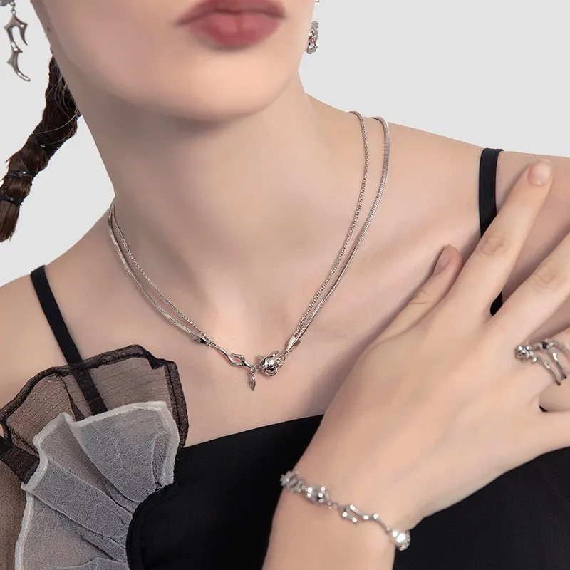 Masw Gold Plated Copper Necklaces Women's-2