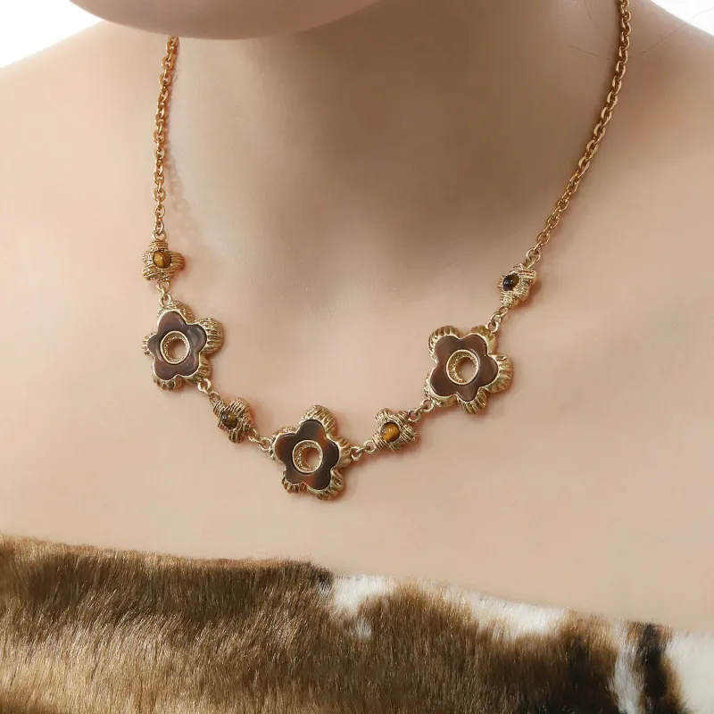 Masw Copper Alloy Necklaces Women's-1