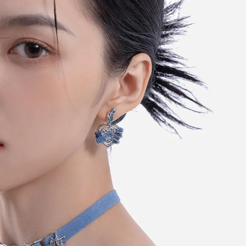 Masw Urban Chic Style Hot Girl Copper Alloy Earrings Women's-2