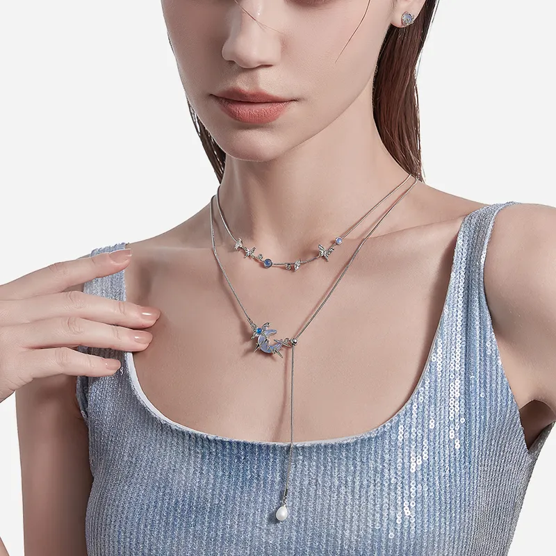 Masw Copper Alloy Necklaces Women's-4