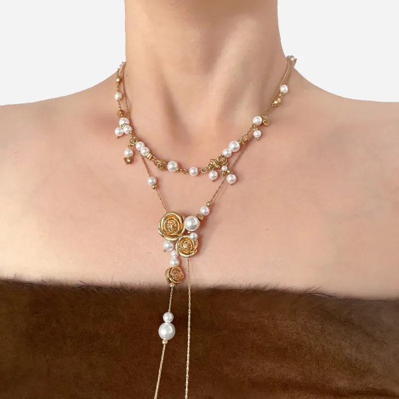 Masw Copper Alloy Necklaces Women's-1