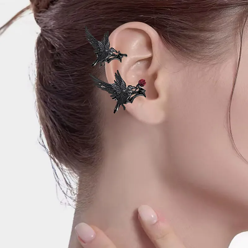 Masw Copper Alloy Clip On Earrings Women's-1