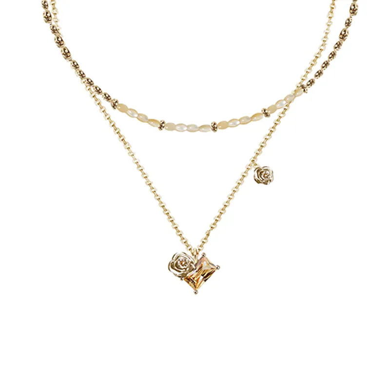 Masw Copper Alloy Necklaces Women's-2
