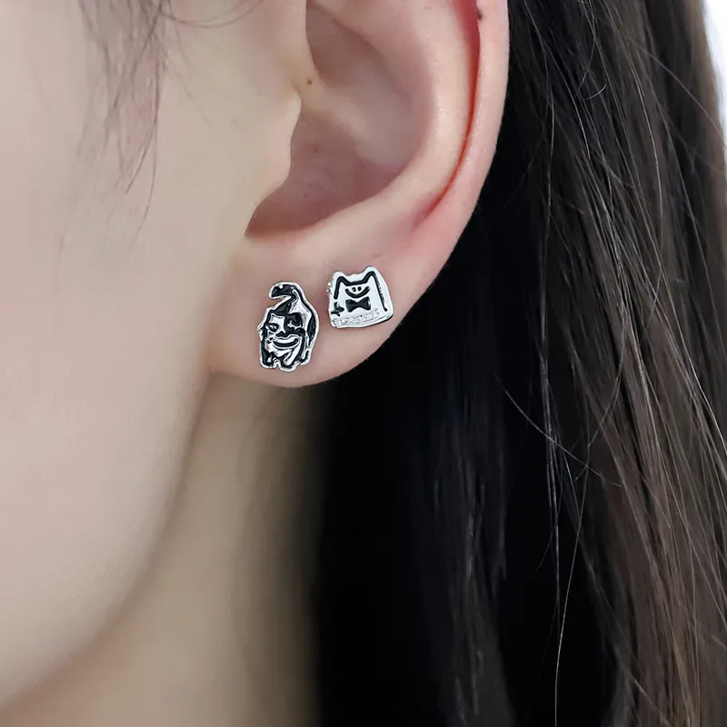 Masw 925 Sterling Silver Stud Earrings Women's-2