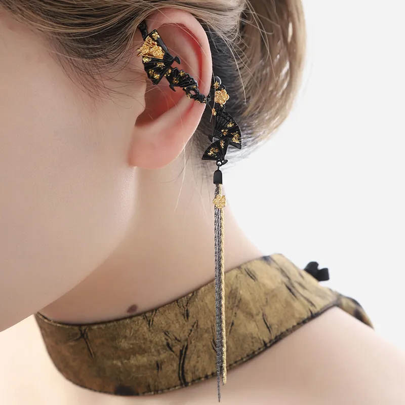 Masw Copper Alloy Clip On Earrings Women's-2