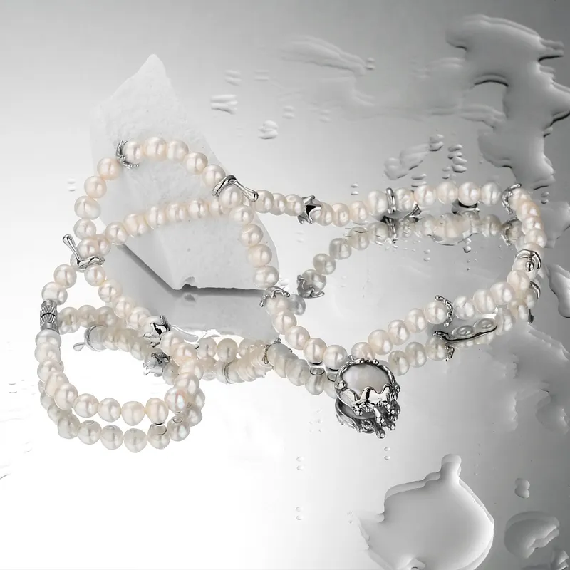 Masw Freshwater Pearl Necklaces Women's-2