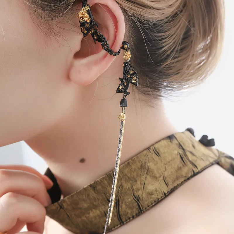 Masw Copper Alloy Clip On Earrings Women's-1