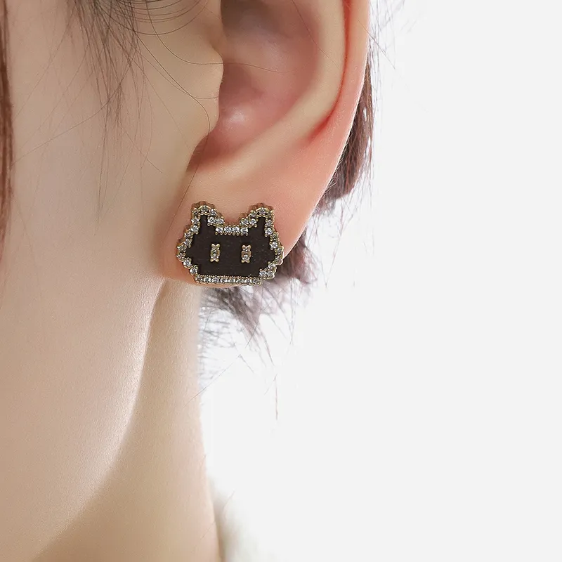 Masw Copper Alloy Stud Earrings Women's-2