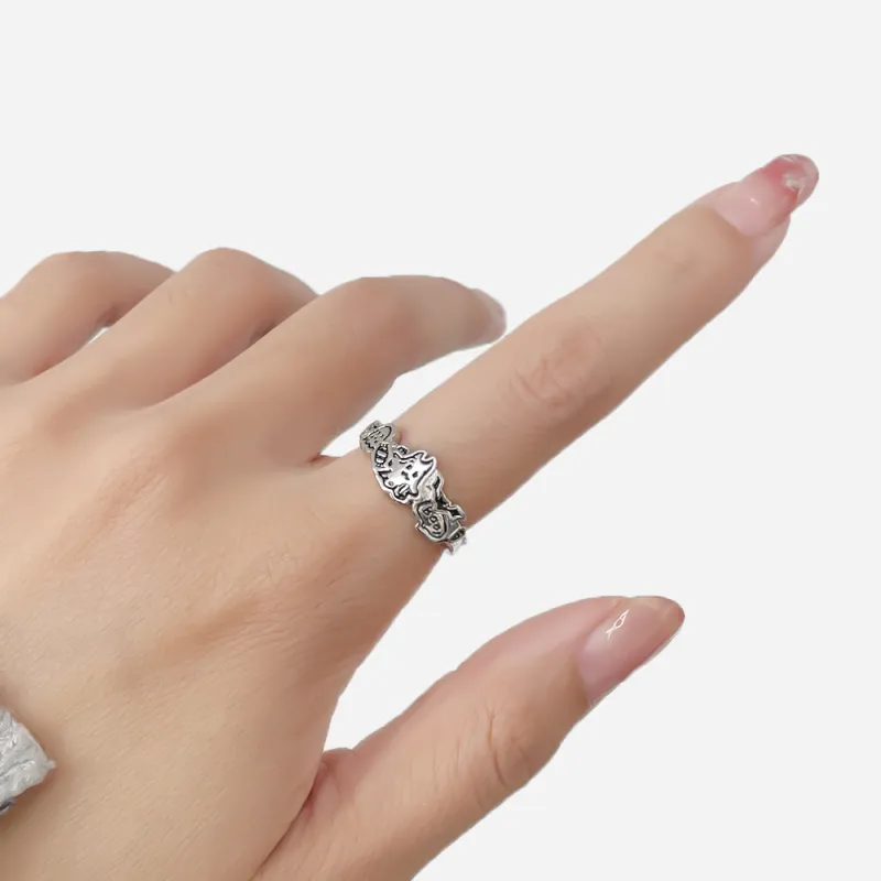 Masw 925 Sterling Silver Rings Unisex-2