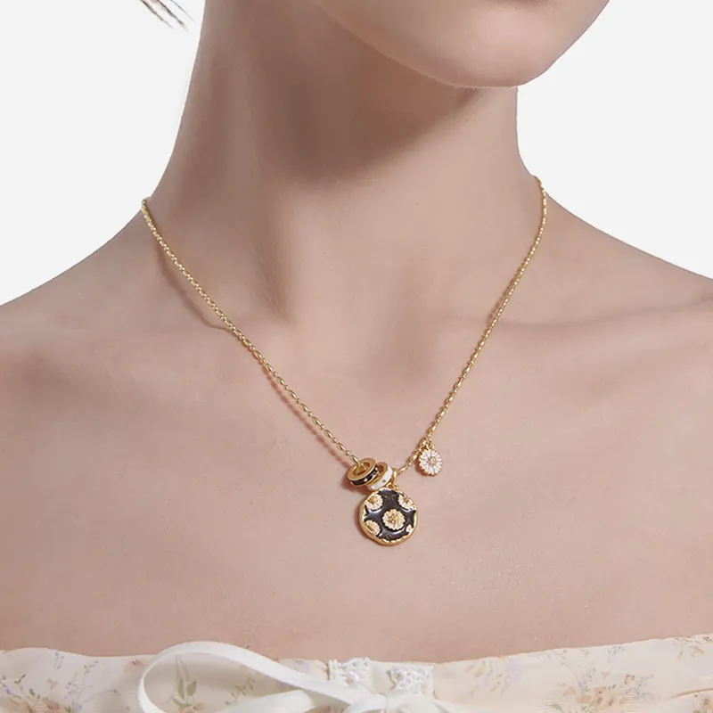 Masw Gold Plated Copper Necklaces Women's-1