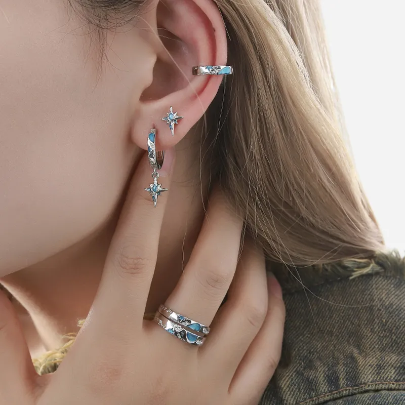 Masw Copper Alloy Earrings Women's-1