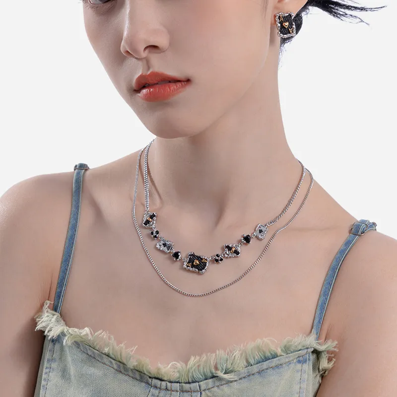 Masw Copper Alloy Necklaces Women's-3