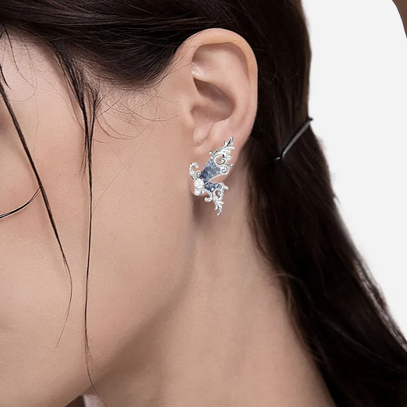 Masw Sparkling And Eye Catching Fashion Stud Earrings Women's-2