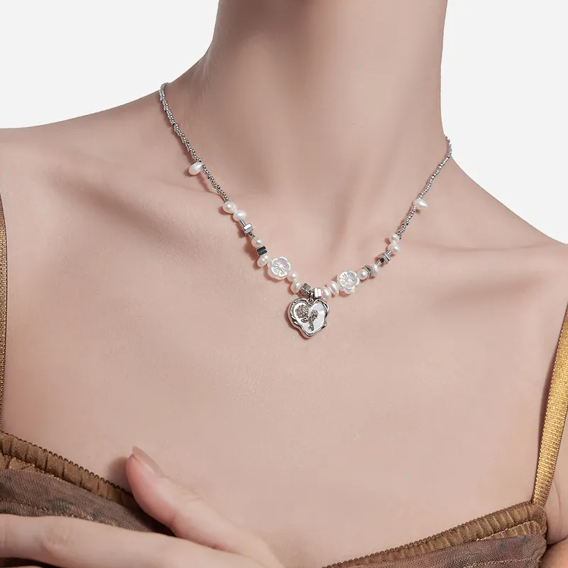 Masw Copper Alloy Necklaces Women's-2