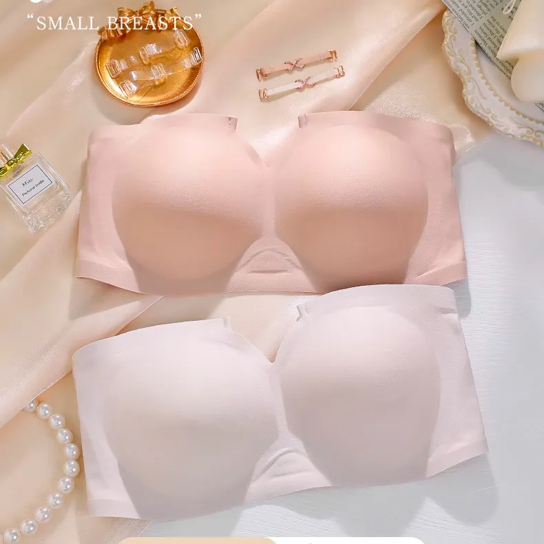 Xiangdada Strapless Bra Women's-2