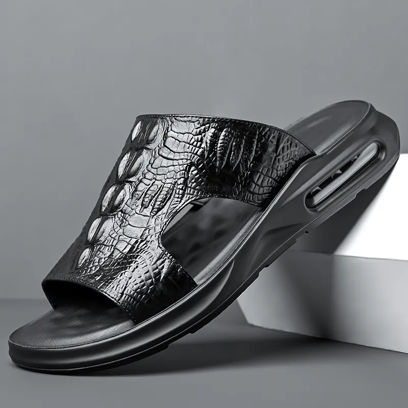 Tonlion Slip Resistant Slide Slippers Men's-2