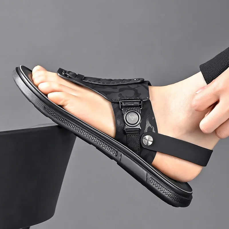 Tonlion Beach Sandals Men-4