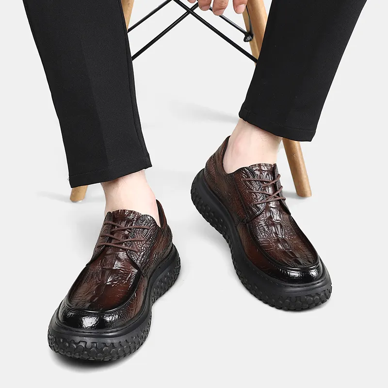 Tonlion Loafers Men Black/Brown-13
