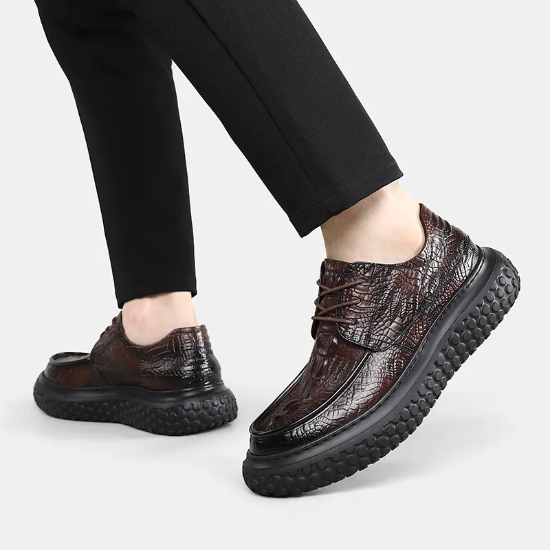Tonlion Loafers Men Black/Brown-14