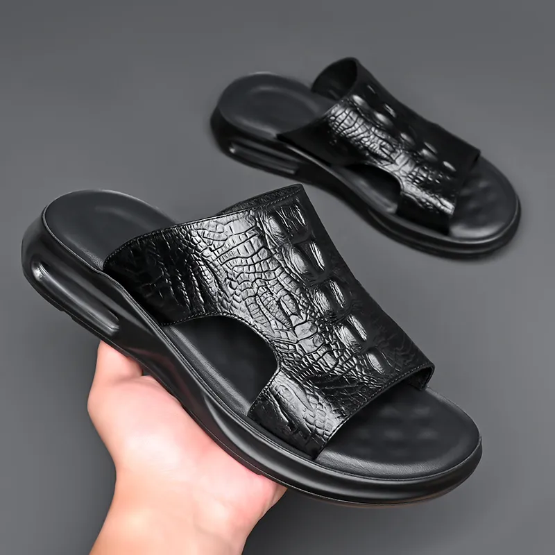 Tonlion Slip Resistant Slide Slippers Men's-3
