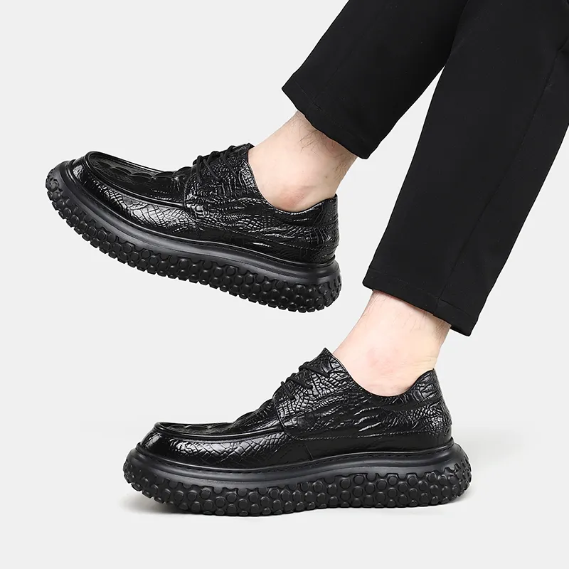 Tonlion Loafers Men Black/Brown-6