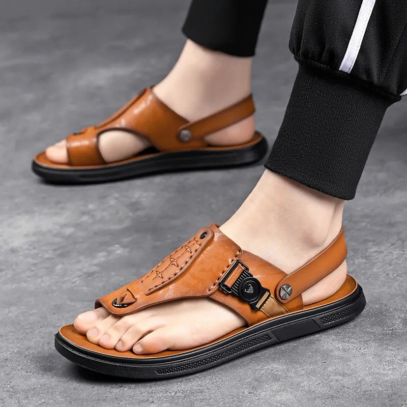 Tonlion Beach Sandals Men-12