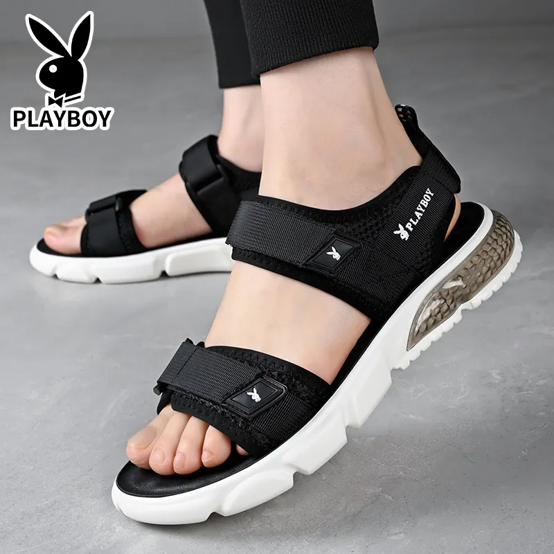 Playboy Playboy Beach Sandals Men's Black-19