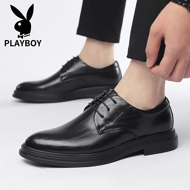Playboy Playboy Dress Shoes Men's Black-3