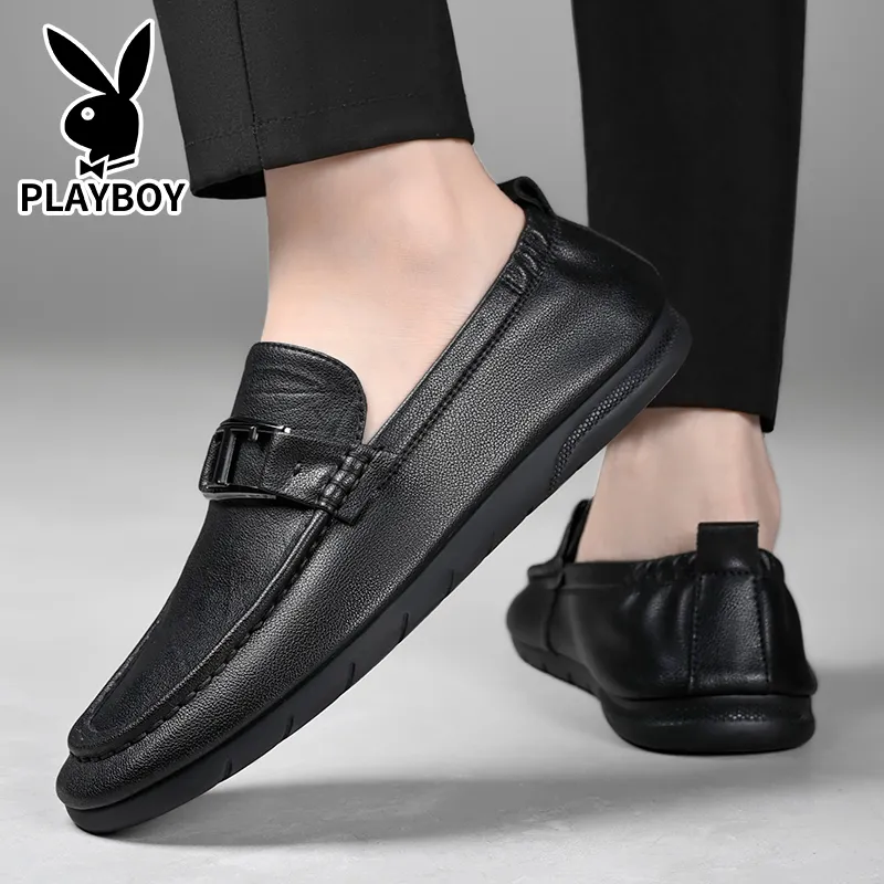 Playboy Loafers Men Black/Brown-8