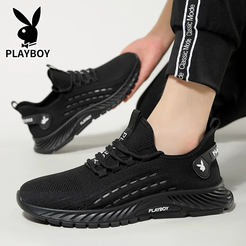 Playboy Playboy Cushioning Breathable Low-Top Casual Shoes Men's-12