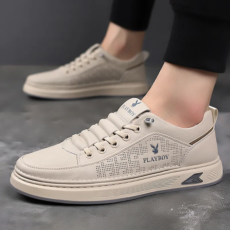 Playboy Playboy Breathable Low-Top Skateboard Shoes Men's-15