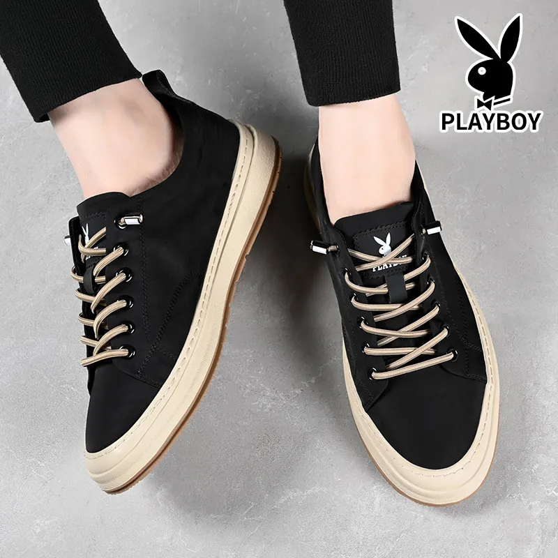 Playboy Playboy Breathable Coverage Lightweight Low-Top Canvas Shoes Men's-9