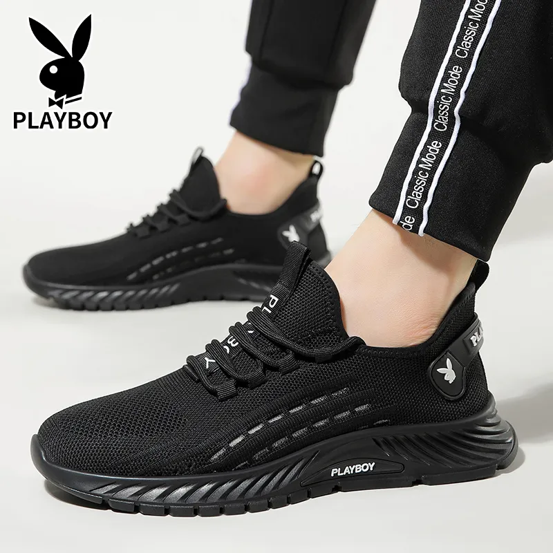 Playboy Playboy Cushioning Breathable Low-Top Casual Shoes Men's-13