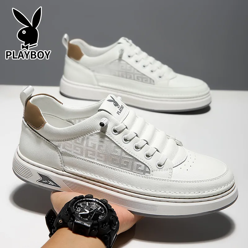 Playboy Playboy Lightweight Breathable Moisture Wicking Low Top Skateboard Shoes Men's-1