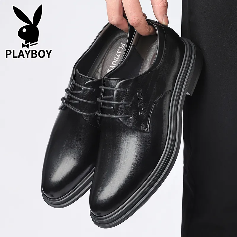 Playboy Playboy Dress Shoes Men's Black-2