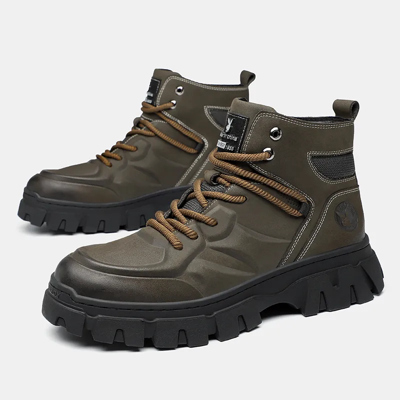 Playboy Playboy Short Martin Boot 4.5cm Men's-6