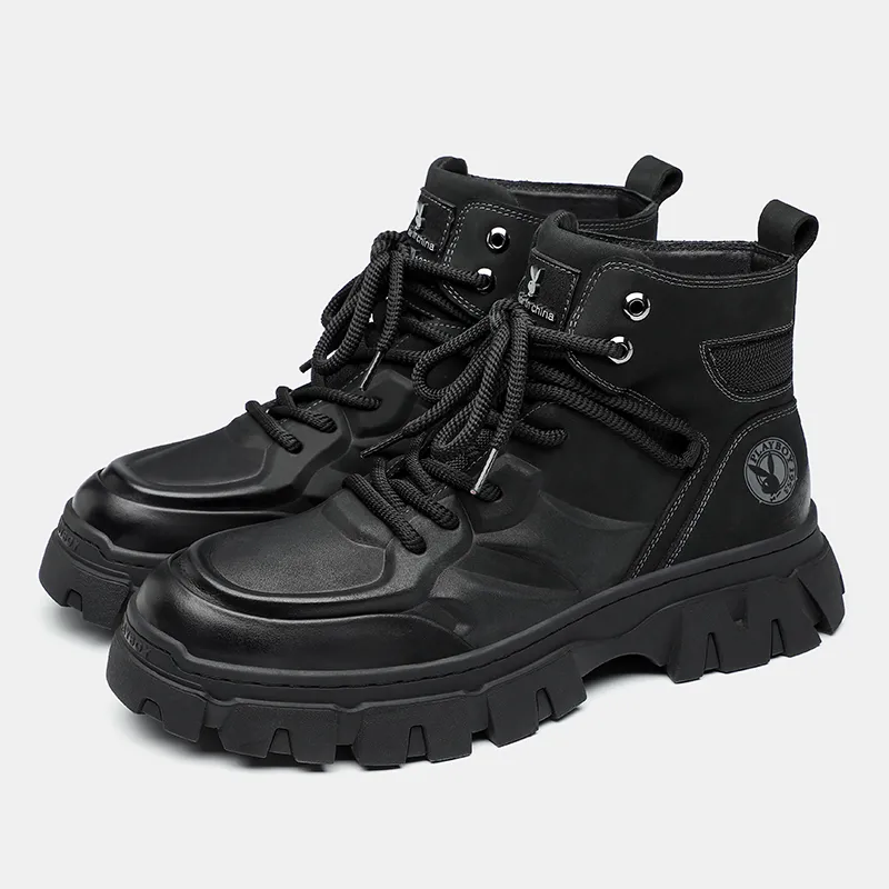 Playboy Playboy Short Martin Boot 4.5cm Men's-1