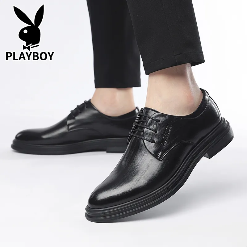 Playboy Playboy Dress Shoes Men's Black-5