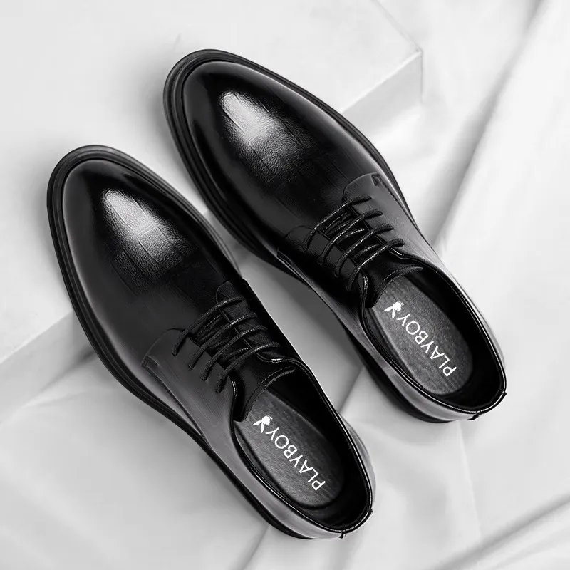 Playboy Playboy Dress Shoes Men's Black-1